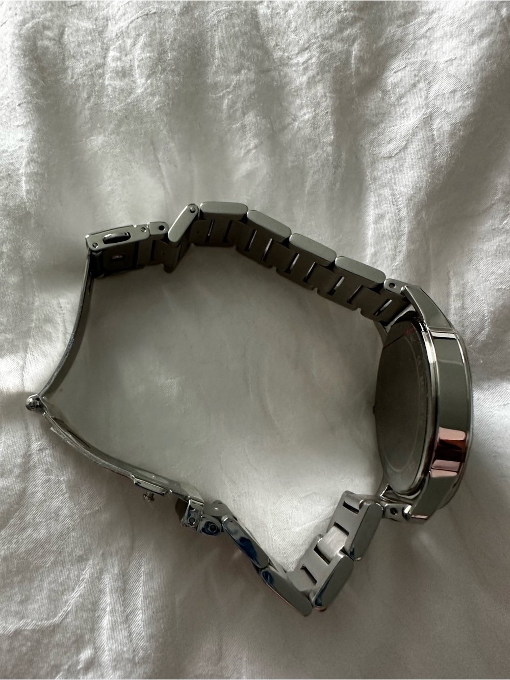 Michael Kors Silver-Tone Watch with Turquoise Dial - Picture 2 of 2